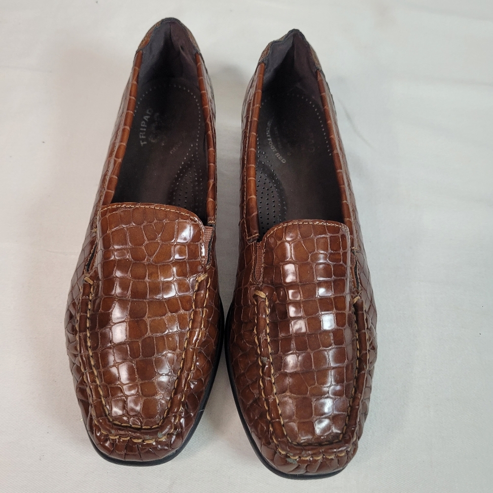 SAS Tripad womens shoes with comfort footbed size 8N in brown